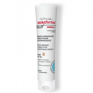 Gerovital H3 Derma+ Crema hidratanta corectoare uniformizanta Nude SPF 30 30 ml