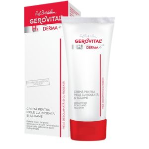Gerovital H3 Derma+ Crema pentru piele cu roseata si scuame x 50ml