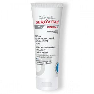 Gerovital H3 Derma+ Crema ultra hidratanta si emolienta pentru maini 100 ml
