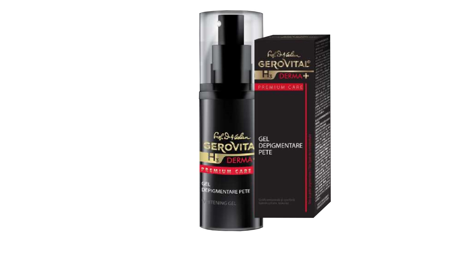 Gerovital H3 Derma+ Premium Care Gel Depigmentare Pete 30 ml Gerovital H3 Derma+ Premium Care Gel Depigmentare Pete 30 ml