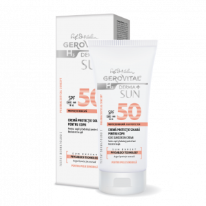 Gerovital H3 Derma+ Sun Crema protectie solara copii SPF 50 100 ml