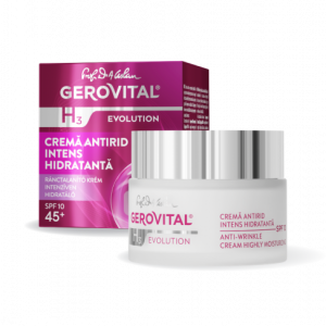 Gerovital H3 Evolution Crema Antirid Intens Hidratanta SPF10 50ml