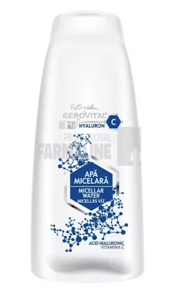 Gerovital H3 HyaluronC Apa micelara 400 ml Gerovital H3 HyaluronC Apa micelara 400 ml