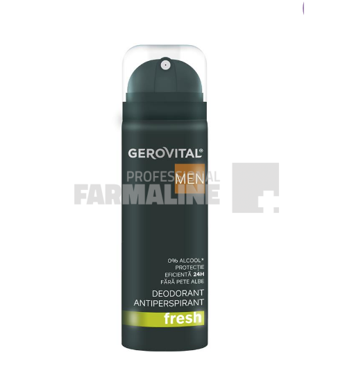 Gerovital Men Deo antiperspirant fresh 150 ml Gerovital Men Deo antiperspirant fresh 150 ml
