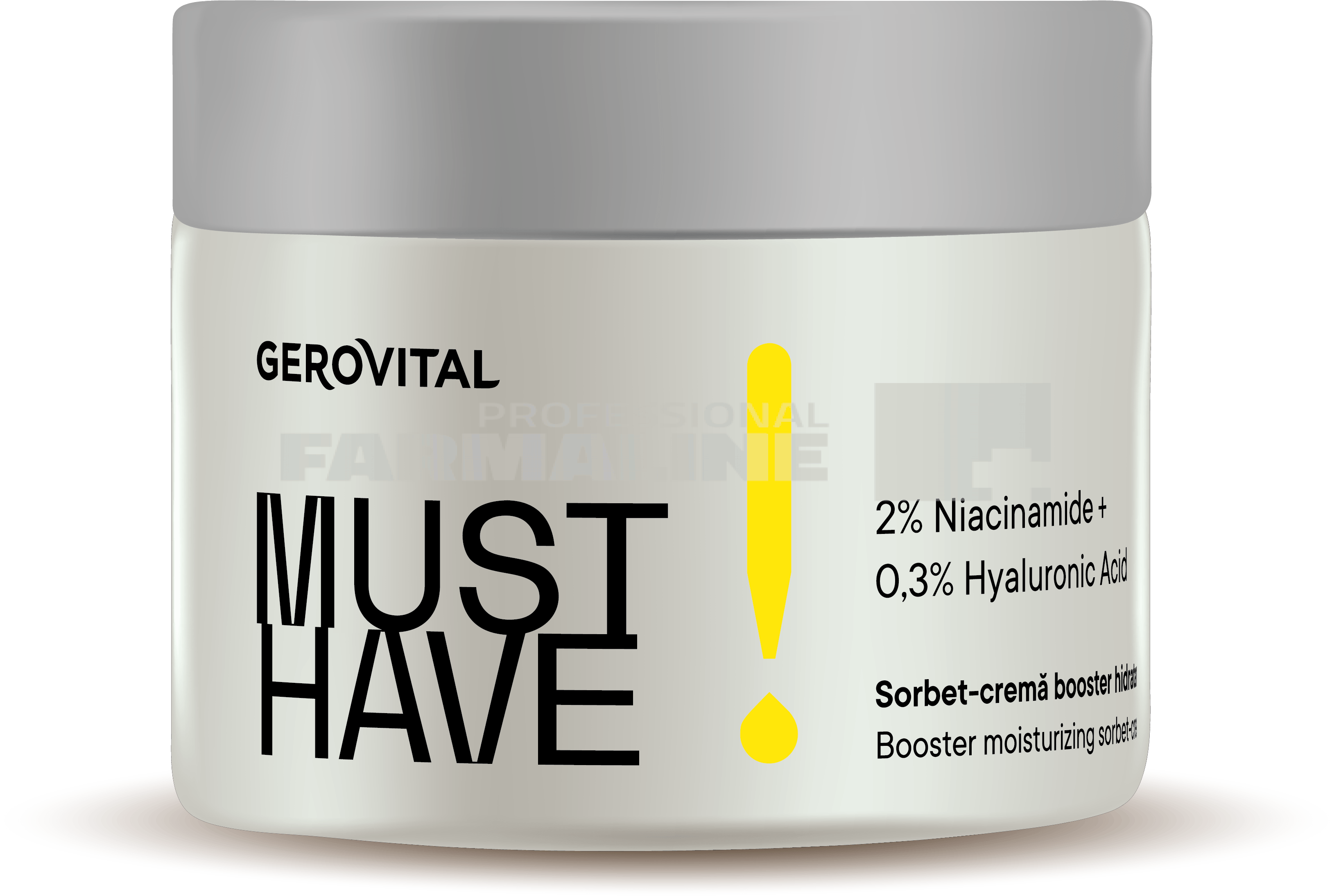 Gerovital Must Have Sorbet Crema Booster hidratanta 50 ml Gerovital Must Have Sorbet Crema Booster hidratanta 50 ml