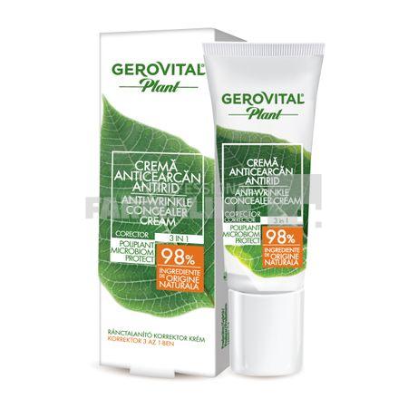 Gerovital Plant Microbiom Protect Crema anticearcan antirid 15 ml Gerovital Plant Microbiom Protect Crema anticearcan antirid 15 ml