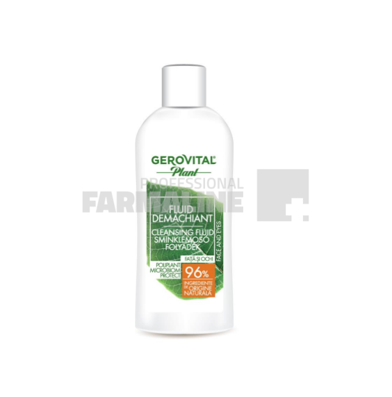 Gerovital Plant Microbiom protect Fluid demachiant 150 ml Gerovital Plant Microbiom protect Fluid demachiant 150 ml