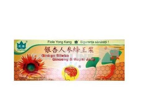 Ginseng si Royal Jelly 10 fiole Ginseng si Royal Jelly 10 fiole
