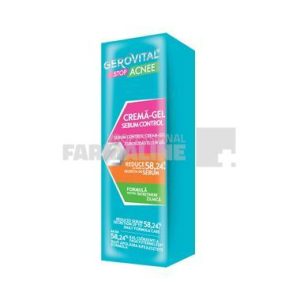 Gerovital Stop Acnee Crema gel Sebum Control 50 ml