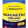 Herbagetica Magneziu Organic cu vit. B complex x 60 de capsule 1+1CU 50%REDUCERE