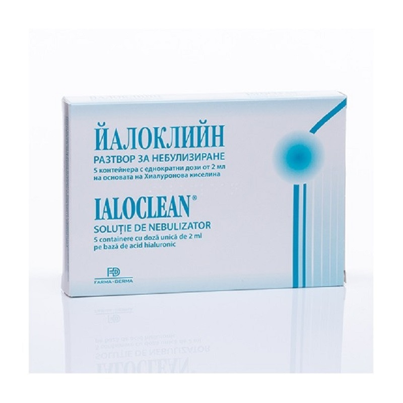 Ialoclean Solutie de nebulizator x 5 monodoze Ialoclean Solutie de nebulizator x 5 monodoze