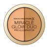 Iluminator MAX FACTOR Miracle Glow Duo Pro Illuminator, 30 Deep, 11 g Iluminator MAX FACTOR Miracle Glow Duo Pro Illuminator, 30 Deep, 11 g