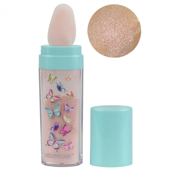Iluminator Pudra cu Glitter pentru Ten, Corp sau Par Nova Kiss, 02 Roz Diamant Iluminator Pudra cu Glitter pentru Ten, Corp sau Par Nova Kiss, 02 Roz Diamant