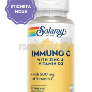 Immuno C cu Zinc & Vitamina D3 30capsule