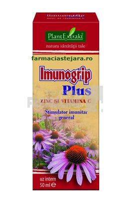 Imunogrip Plus zinc si vitamina C 50 ml Imunogrip Plus zinc si vitamina C 50 ml