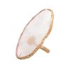 Inel Paleta pictura unghii, Nail Art, Alb Inel Paleta pictura unghii, Nail Art, Alb