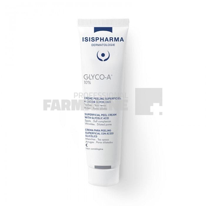 Isis Glyco-A Crema Peeling cu 10% acid glicolic 30 ml Isis Glyco-A Crema Peeling cu 10% acid glicolic 30 ml