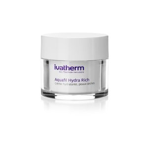 Ivatherm Aquafil Rich Crema hidratanta piele sensibila uscata sau deshidratata 50ml