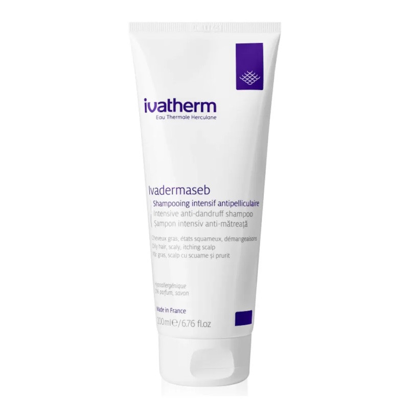 Ivatherm Ivadermaseb sampon intensiv antimatreata 200 ml Ivatherm Ivadermaseb sampon intensiv antimatreata 200 ml