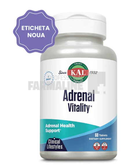 Kal Adrenal Vitality 60 tablete Kal Adrenal Vitality 60 tablete