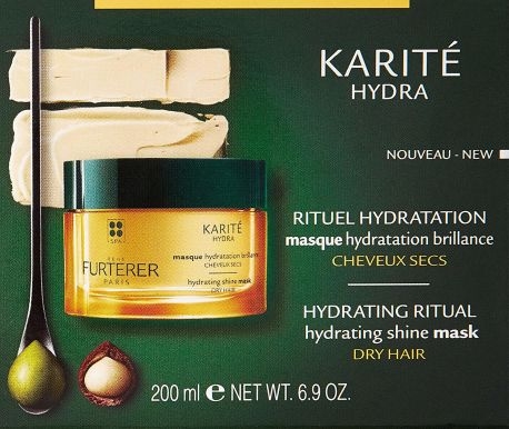Rene Furterer Karite Hydra Masca hidratanta cu efect de stralucire 200 ml Rene Furterer Karite Hydra Masca hidratanta cu efect de stralucire 200 ml