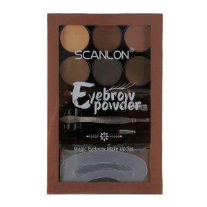 Kit complet pentru definirea sprancenelor Nova Kiss Magic Eyebrow 01, 12.6 g