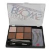 Kit complet pentru definirea sprancenelor Nova Kiss Matte Brows, 02