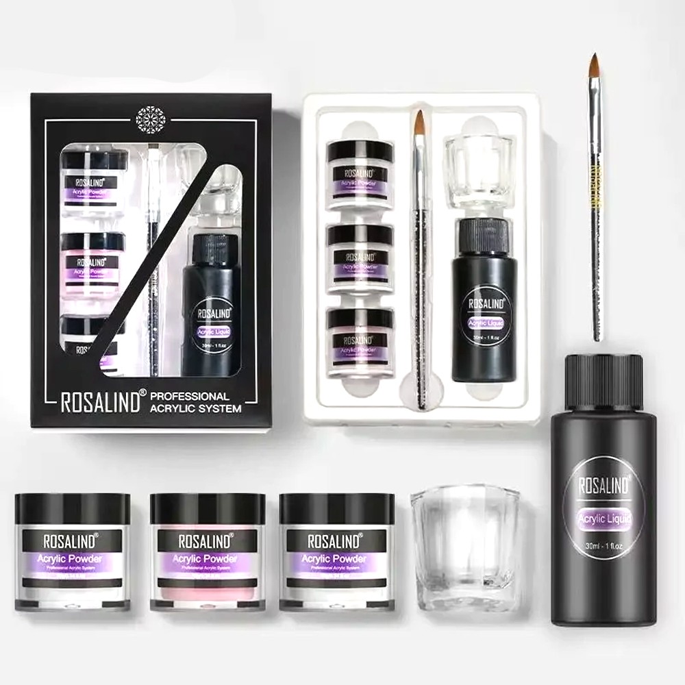 Kit Pudra Acryl Rosalind Kit Pudra Acryl Rosalind