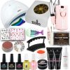 Kit unghii manichiura gel si polygel 19