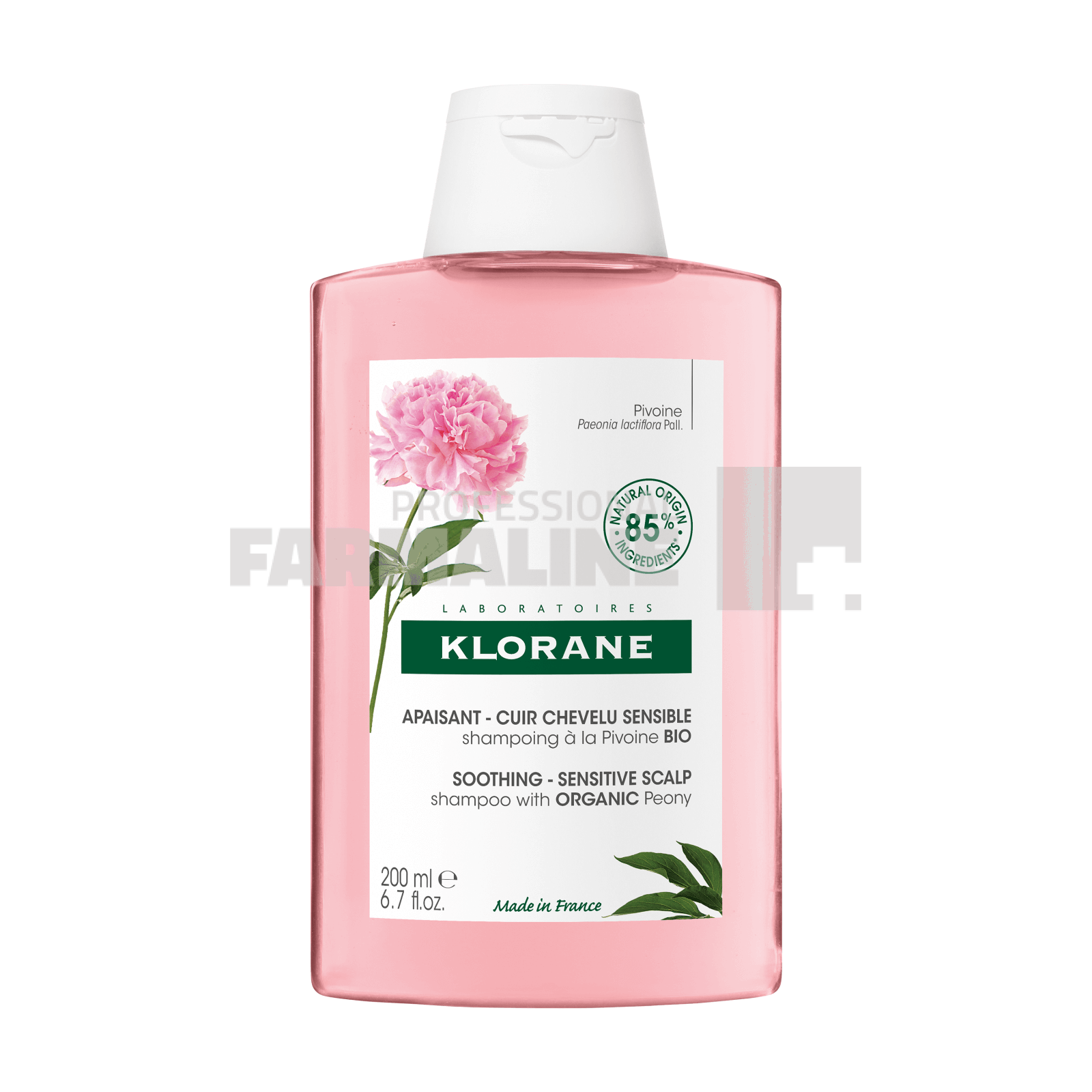 Klorane Sampon pentru scalp sensibil cu bujor Bio 200 ml Klorane Sampon pentru scalp sensibil cu bujor Bio 200 ml