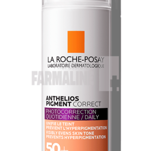 La Roche Posay Anthelios Pigment correct crema anti-pete pigmentare nuanta medie SPF50+ 50 ml