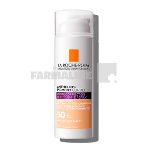 La Roche Posay Anthelios Pigment Correct Crema anti-pete pigmentare nuanta light SPF50+ 50 ml
