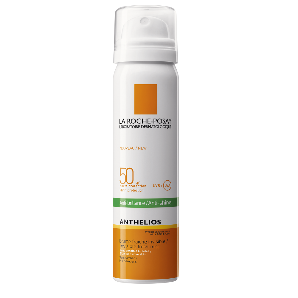 La Roche-Posay Anthelios Spray cu efect matifiant invizibil pentru fata SPF 50 75ml La Roche-Posay Anthelios Spray cu efect matifiant invizibil pentru fata SPF 50 75ml