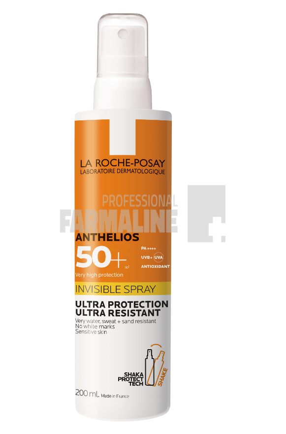 La Roche Posay Anthelios Spray invizibil SPF50+ X 200ml La Roche Posay Anthelios Spray invizibil SPF50+ X 200ml