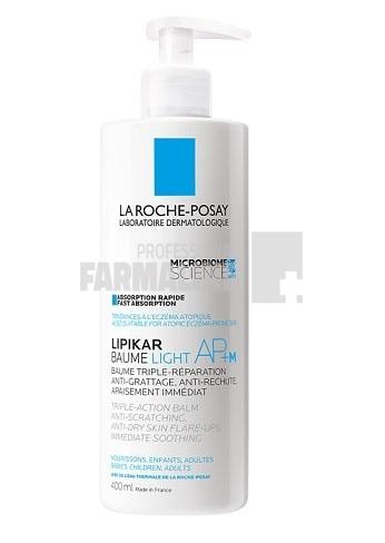 La Roche Posay Lipikar Balsam Light AP+M cu tripla actiune 400 ml La Roche Posay Lipikar Balsam Light AP+M cu tripla actiune 400 ml