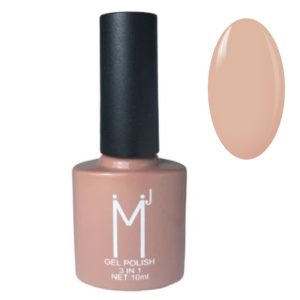 Oja semipermanenta 3 in 1, MJ Gel Polish, Nuanta 065, Nude Choco, 10 ml