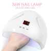 Lampa Unghii UV-LED 2 in 1, 12 LED-uri, 36 W, MINI 1