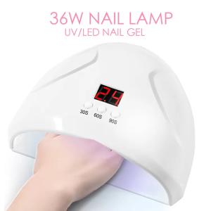 Lampa Unghii UV-LED 2 in 1, 12 LED-uri, 36 W, MINI 1