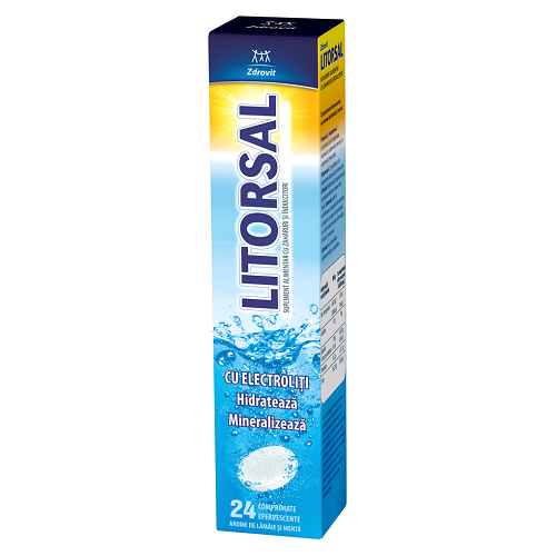 Zdrovit Litorsal x 24 comprimate efervescente Zdrovit Litorsal x 24 comprimate efervescente