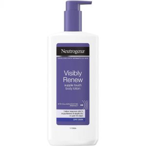 Lotiune de corp cu magneziu, zinc si minerale active pentru redarea elasticitatii pielii, Neutrogena Visibly Renew, 400 ml
