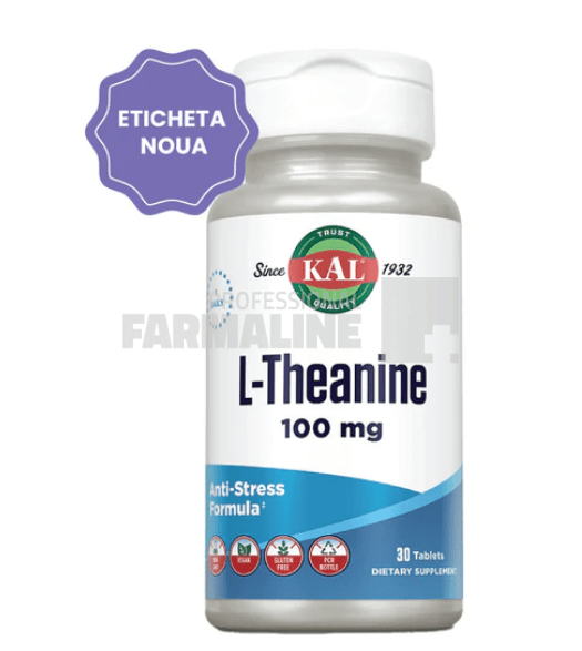 L-Theanine 100mg 30 tableta L-Theanine 100mg 30 tableta
