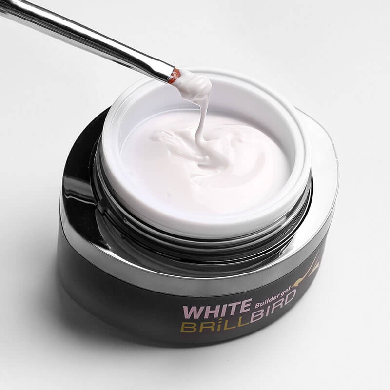 Lux White Builder Gel – Alb orbitor, dens 15gr Lux White Builder Gel – Alb orbitor, dens 15gr
