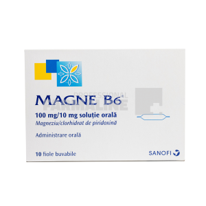Magne B6 100 mg 10 fiole buvabile