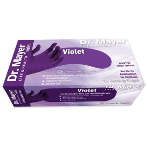 Manusi Nitril Violet Dr. Mayer - Marimea M
