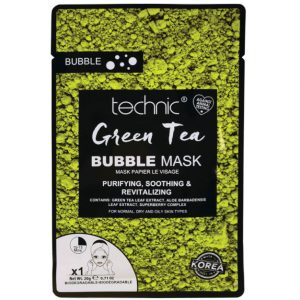 Masca purificatoare TECHNIC Green Tea Bubble Mask, 20 g