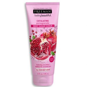 Scrub cu zahar si rodie FREEMAN Exfoliating Pomegranate Body Sugar Scrub, 175 ml