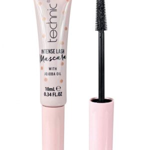 Mascara Technic Intense Lash cu ulei de jojoba, Negru, 10 ml