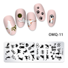 Matrita Metalica Nail Art - OMQ-11 Matrita Metalica Nail Art - OMQ-11