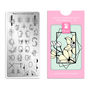 Matrita mini pentru stampila nr 124 - Shape of my heart