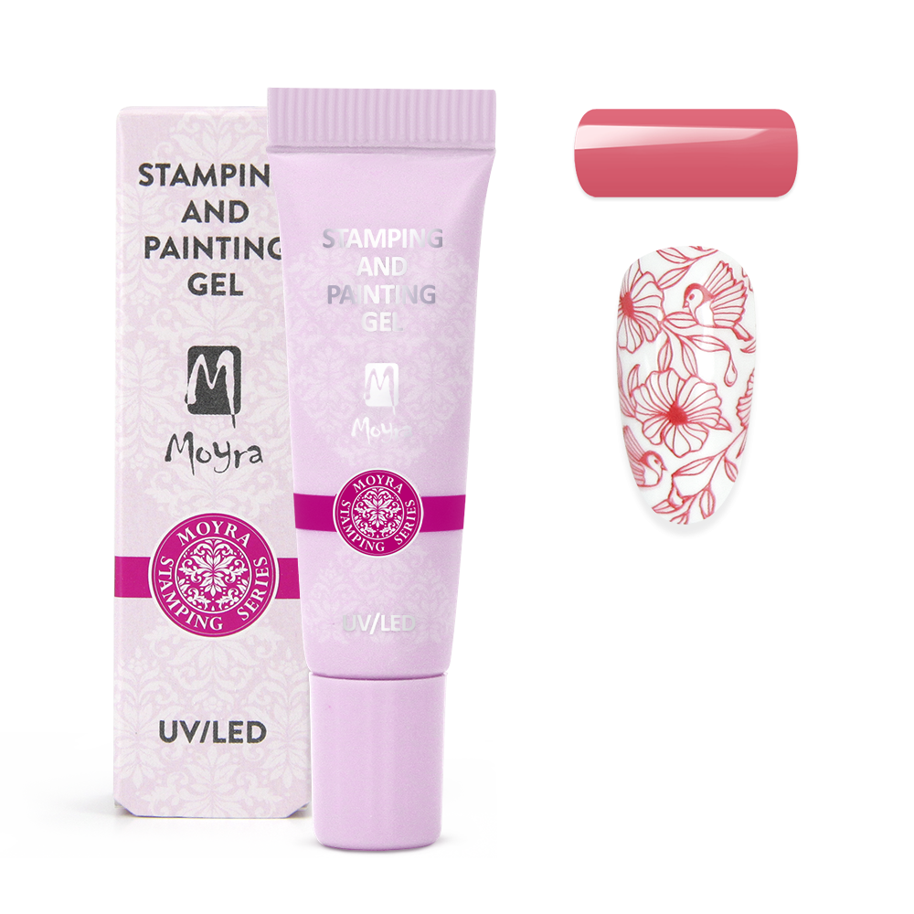 Gel Moyra pentru stampile Nr. 14 Rose Gel Moyra pentru stampile Nr. 14 Rose